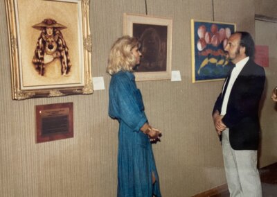 Patricia D’Arcy Laughlin’s “Girl With Dog” won ‘The Prize of Excellence’ at an international artists competition at Tonneins, Museum in Bordeaux, France.