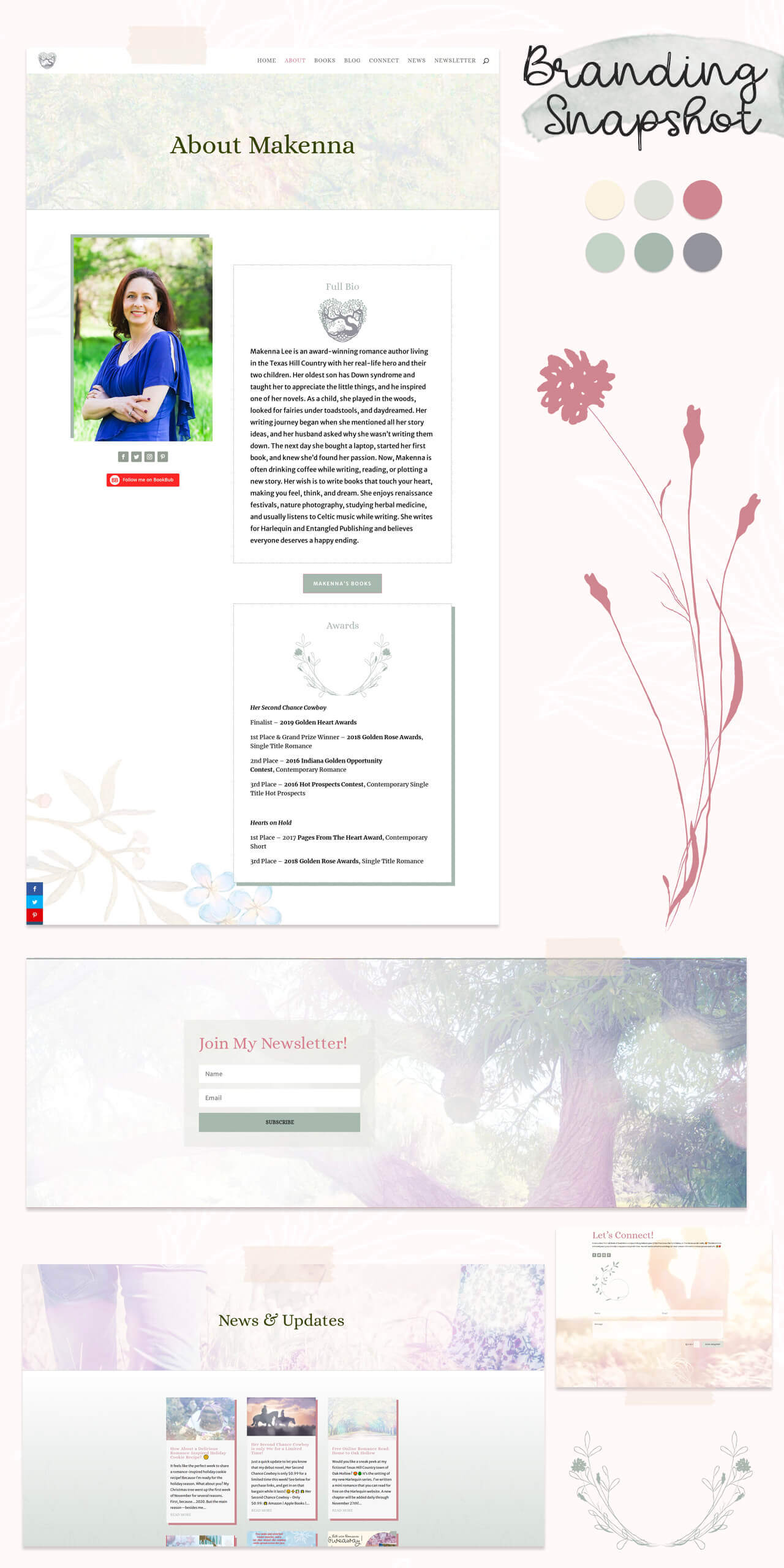 Makenna Lee - Romance Author Website