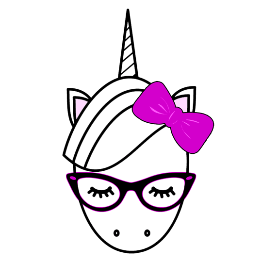 Clever Unicorn: Artsy, nerdy, creative magic.